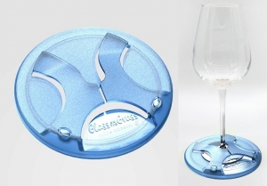 GLASS ON THE GRASS COASTER